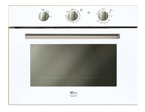 Forno de embutir elétrico Fischer Infinity 28349 50L branco 220V