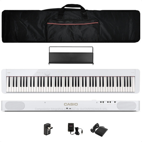 Piano Digital Casio Privia Px-s1100 Atril Pedal 88 + Funda