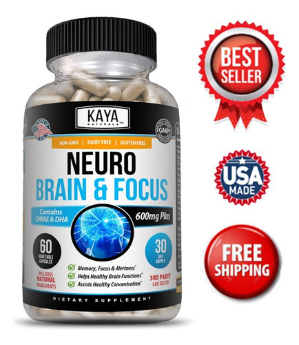 Brain Booster, Memoria, Focus, Usa. = Brain Iq = Focus X