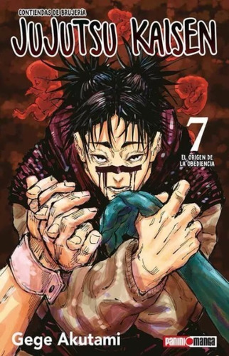 Manga Anime Jujutsu Kaisen Tomo 7 Español Editorial Panini