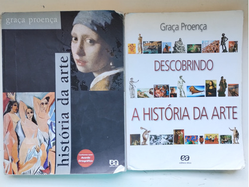 Kit 2 Livros Graça Proença - Historia Da Arte, 2010