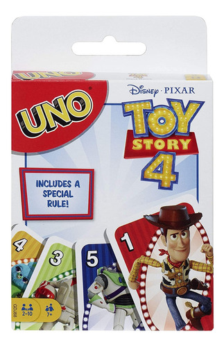 Juego De Cartas Uno Versión Toy Story 