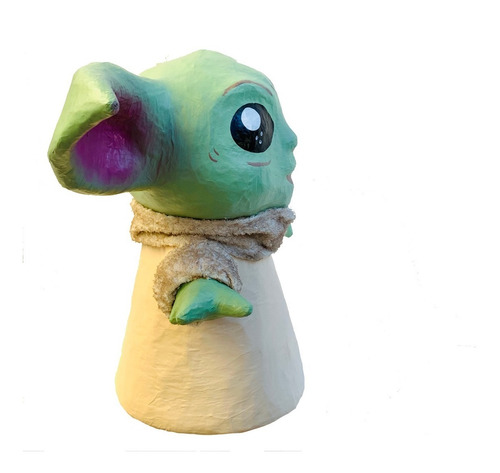 Imagen 2 de 4 de Piñata De Baby Yoda