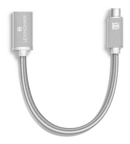 Cabo Usb-a Fêmea Para Usb-c Macho