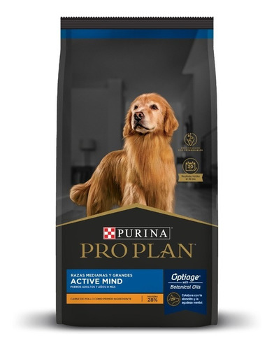 Imagen 2 de 2 de Pro Plan Active Mind Raza Mediana 15kg + 24 Sobres De Regalo