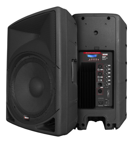 Altavoz activo Novik Evo 460 x 15 pulgadas 350 W Rms Bt, color negro