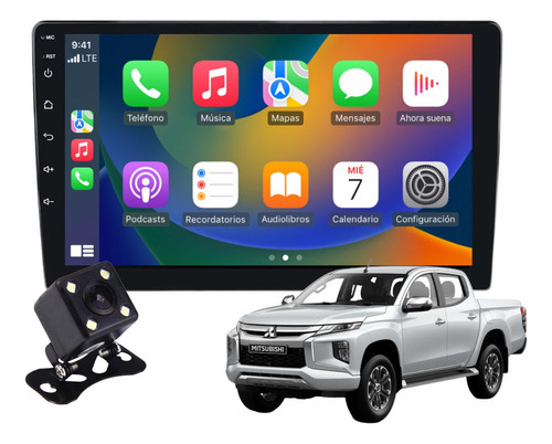 Estéreo Android Mitsubishi L200 2021, Gps Wifi Bluetooth