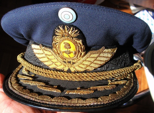 Gorra Epoca Malvinas Argentina Brigadier Fuerza Aerea 