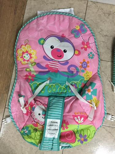Mecedora Fisher Price Rosa Con Vibracion . Dos Posiciones (Usado)