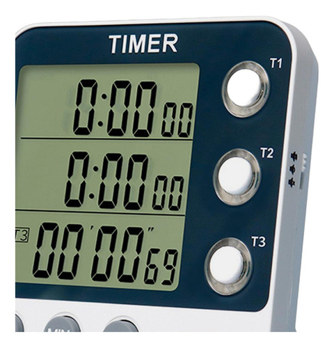 Temporizador Digital De Três Canais, Lembrete De
