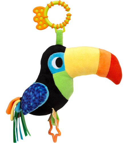 Tucano De Atividades Zaza Com Mordedor E Chocalho Buba 18046