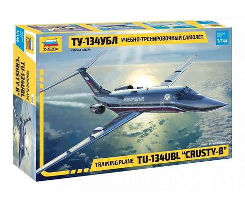 Tupolev Tu-134 Ubl  Crusty-b   By Zvezda # 7036    1/144