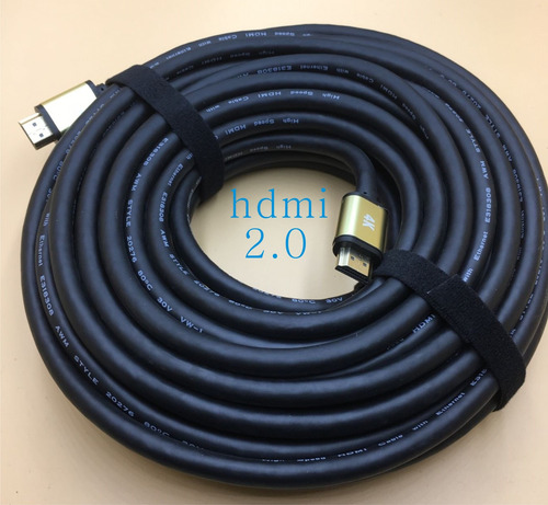 Cable Hdmi 3mts Versión 2.0 4k Hdmi Ful Hd Conector Metal