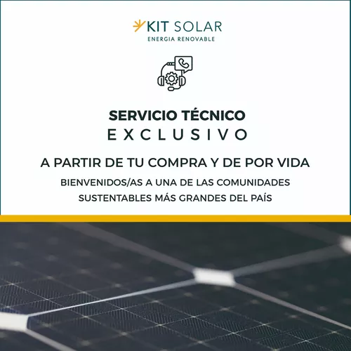 Kit Solar Ahorro - Respaldo con baterías 1680W - SIO Argentina