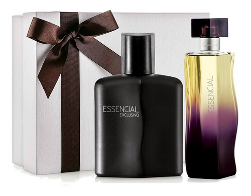Casal Exclusivo De Perfumes Natura Essencial Para Presente