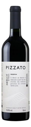 Vinho Tinto Pizzato Merlot De Merlots Reserva 750ml