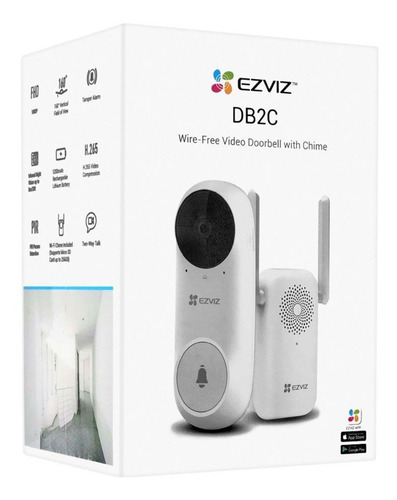 Video Timbre Inalambrico Ezviz Db2c