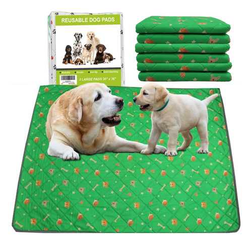 Uboory Almohadillas Para Orinar Lavables Para Perros, Almoha