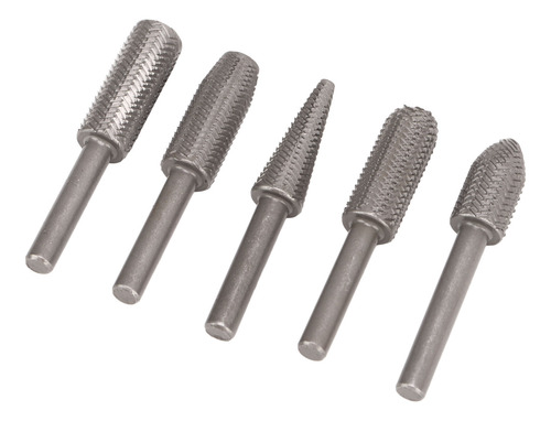 Juego De 5 Limas Rasp Grinder, De Aleación De Acero De Tungs