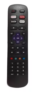 Controle Remoto Compatível Aoc Roku Tv Smart