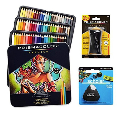 Prismacolor Caja De 72 Lápices De Colores Surtidos