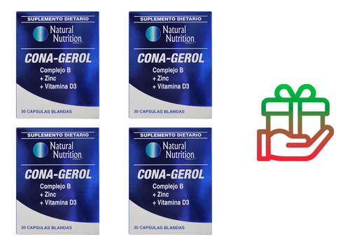 Cona-gerol Natural Nutrition X4 - Unidad a $3300