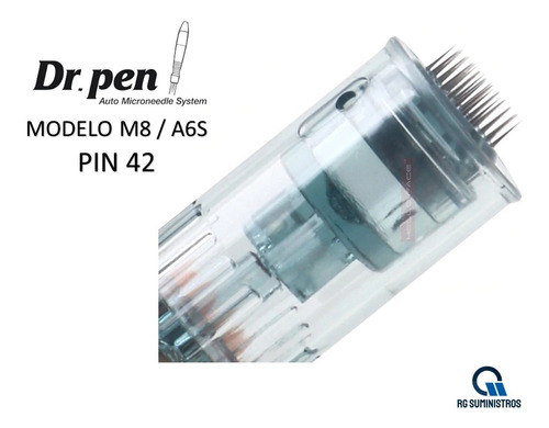 Aguja Repuesto  42  Dr Pen. Modelo M8 / A6-s, Pack 10und