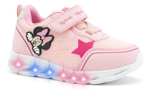 Tenis Para Niña Con Luces Led Disney® Minnie Mouse 15-21.5
