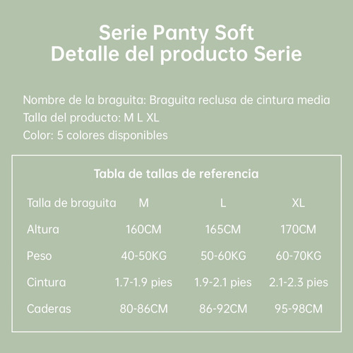 10 Pantaletas Confort De Sin Sedatranspirables Mujer