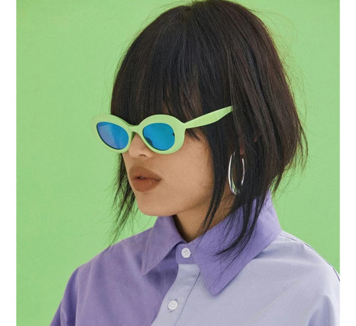 (e) Gafas De Sol Ovaladas For Mujeres Y Hombres