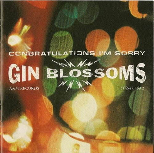 Cd Gin Blossoms Congratulations I'm Sorry Ed Us 96 Importado
