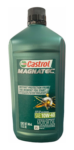 Aceite 10w40 Semi Sintético Castrol Magnatec