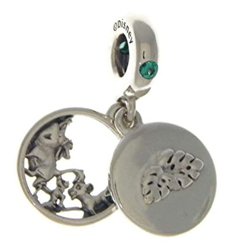 Colgante De Plata, Color Verde, Marca Pyle