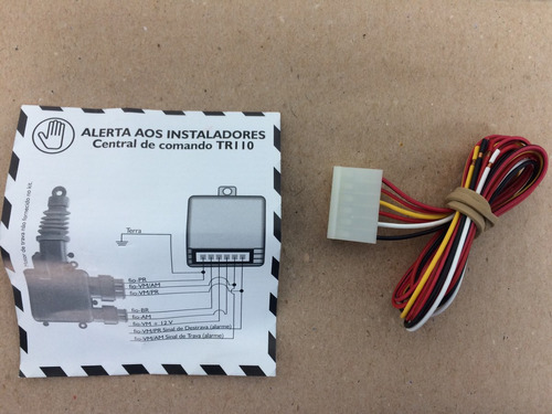 Chicote Centralina Módulo Trava Pósitron Tr110 Original