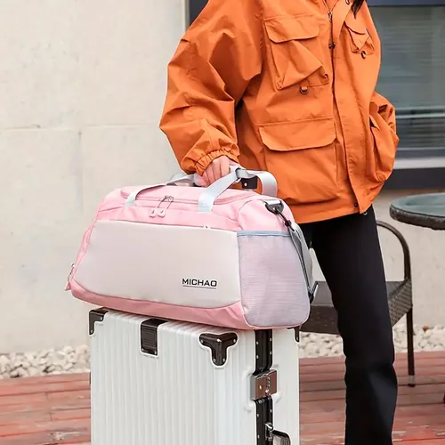 Bolso Deportivo Para Viaje, Gym Impermeable Gran Capacidad