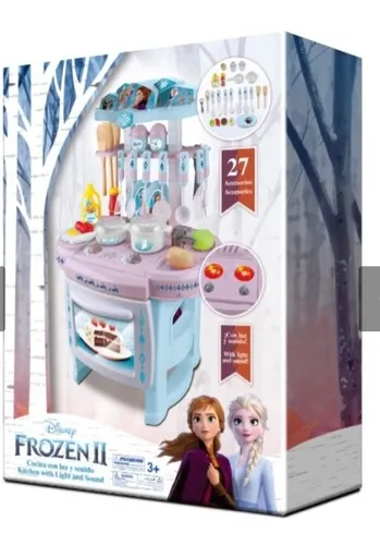 Cocina Con Luz Y Sonido 27 Accesorios Frozen Ii Cuotas sin inter s