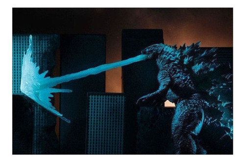 Godzillas - Mueble De Pvc (17 Cm), Color Azul