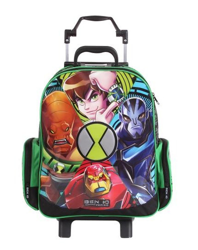 Mochila Com Carrinho/rodinhas G Dermiwil - Ben 10 Omniverse 