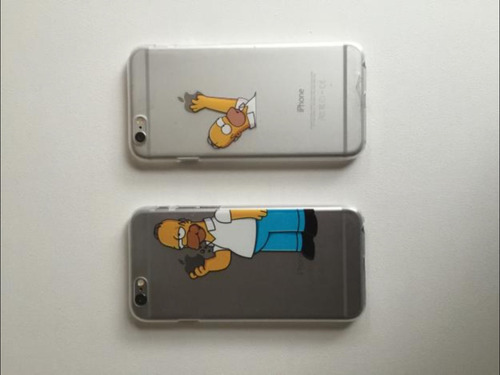 Carcasas De Los Simpsons Para iPhone 6 Y 6s