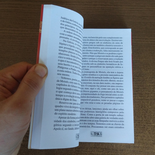 Livro Os Grande Iniciados - Moisés - Edouard Schuré (Usado)