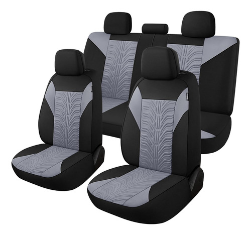 Juego Completo De Fundas De Asiento De Automóvil, Lavables Y