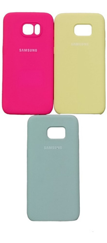 Silicone Case Unicolor Samsung S7 Edge