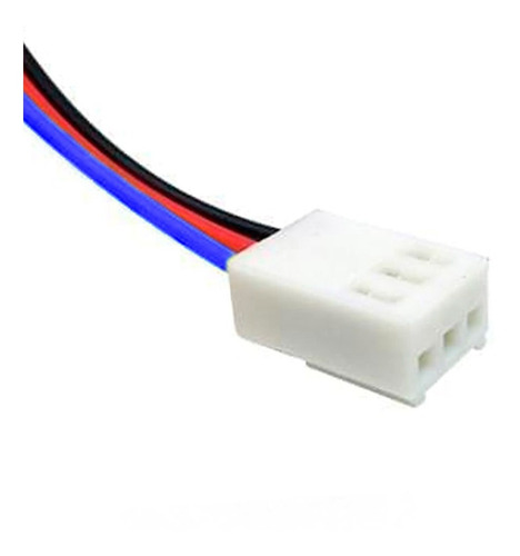 Turbina Cooler Bosser 12v 40x10 Mm Buje Rpm Jst + Reja Metal Led Negro