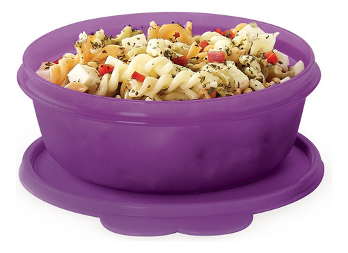 Tazón Recipiente Hermetico 650ml Tupperware Lujo Morado