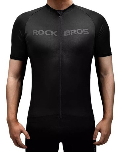Rockbros® Camiseta Jersey Pro Fit Elastano Ciclismo Maillot