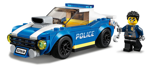 Lego City 60242 Policia: Arresto En La Autopista 185 Piezas