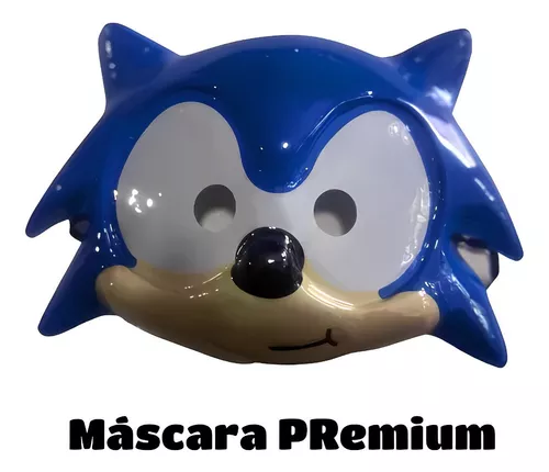 Fantasia Infantil Roupa Sonic 2 Máscaras Envio Já