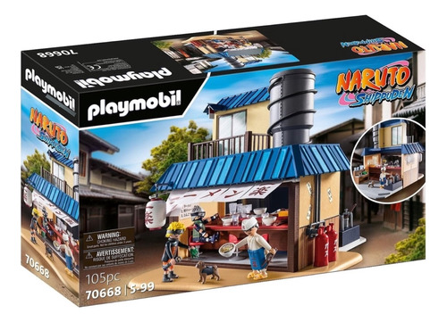 Playmobil Naruto Ichiraku Ramen Shop Tienda Restaurante Pain