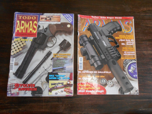 1 Revista Armas Y 1 Todo Armas.