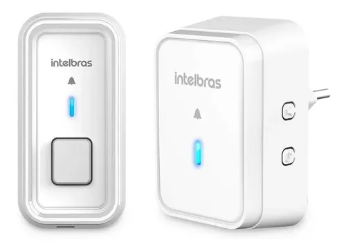 comprar Campainha Sem Fio Intelbras Cib 101 Preta Para Area Externa 